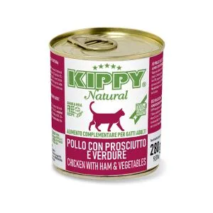 Kippy Natural CHICKEN with HAM Adult cat Can 2,47 oz