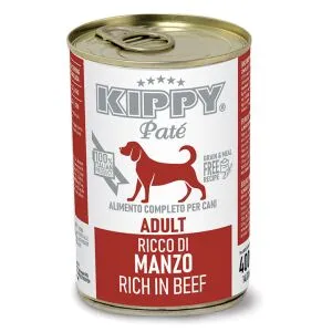 Kippy Paté+Bits with FISH, RICE, CARROTS & MUSCLE MEAT BITS Adult dog Sausage 28,22 oz